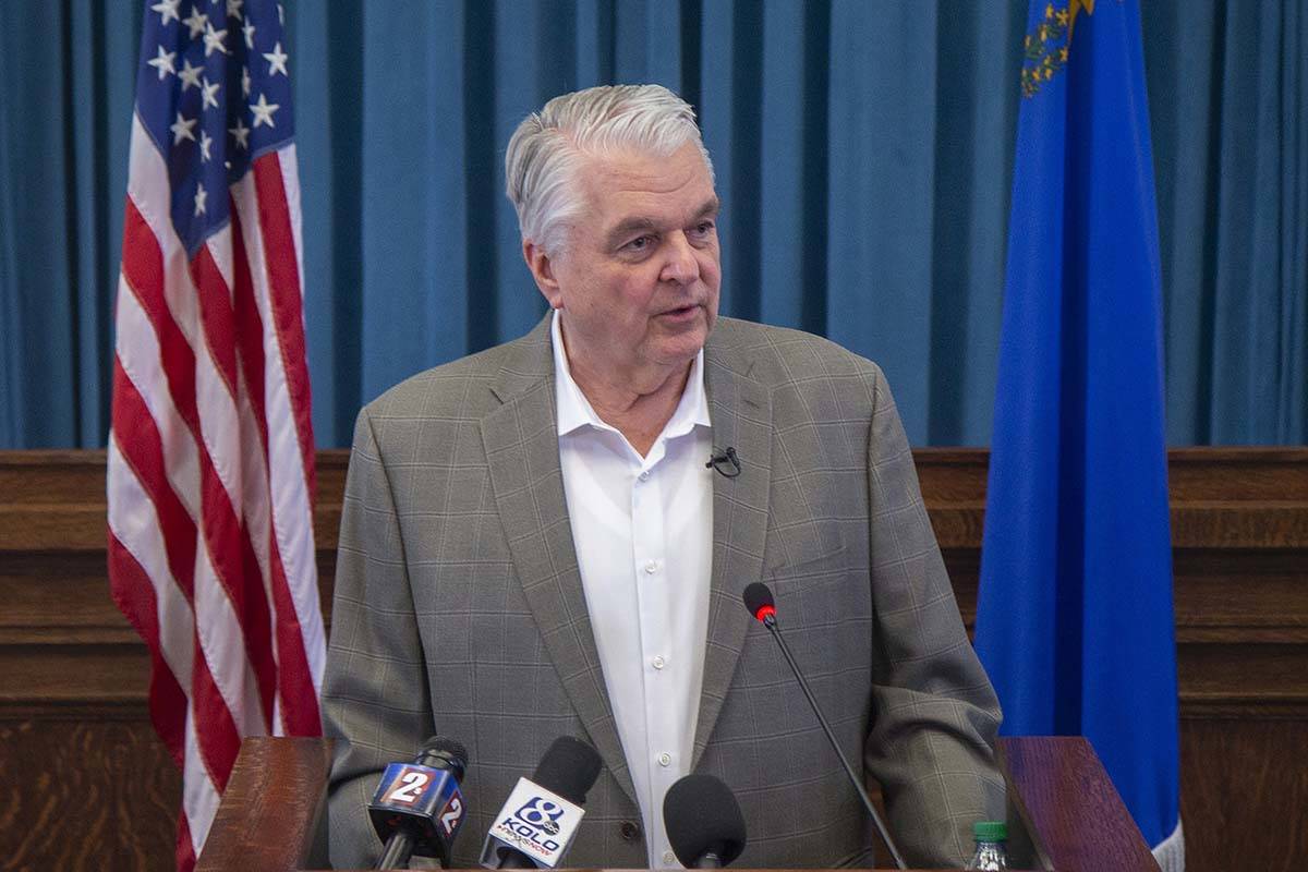 Gov. Sisolak Covid-19 Presser