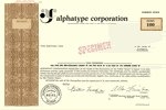 Alphatype